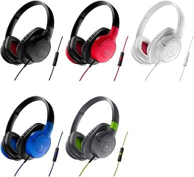 Audio-Technica ATH-AX1iSRD Headphones & Earbuds Red New
