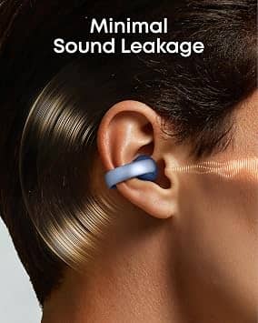 Soundcore AeroClip Headphones & Earbuds Blue New