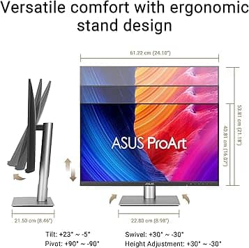 ASUS PA27JCV Monitors