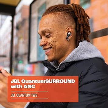 JBL Quantum TWS Headphones & Earbuds Black New