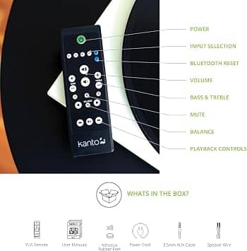 Kanto YU6 Portable Bluetooth Speakers New