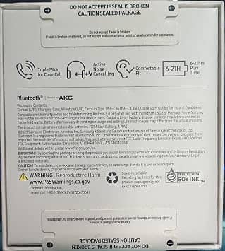Samsung Galaxy Buds FE Wireless Earbud Headphones & Earbuds Gray New