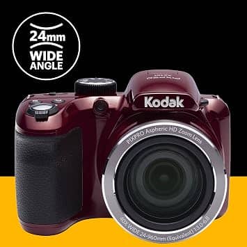 Kodak AZ401RD Digital Cameras Red New Body Only