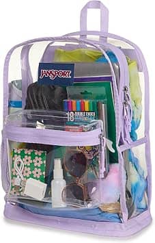 JanSport Clear Pack Backpack Women's bags One Size Unspecified New