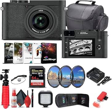 Leica 19055 Digital Cameras Black New Body Only