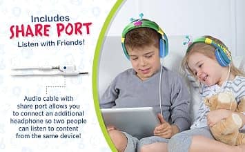 eKids CO-140 Headphones & Earbuds Green New