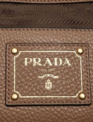 Prada Double Women's bags Unspecified Brown Vitello New