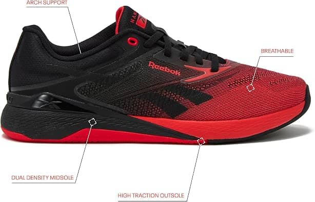 Reebok Nano X5 Sneaker Black 6 New
