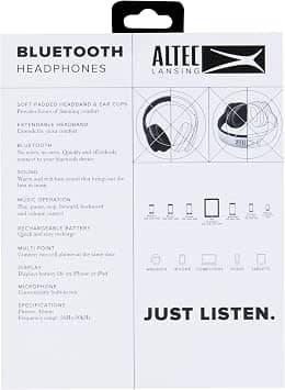 Altec Lansing Mzw300 Headphones & Earbuds White New