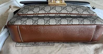 Gucci Gucci Padlock Shoulder Bag Women's bags Unspecified Black GG Supreme Canvas New