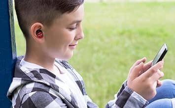 eKids Vi-B18DL Headphones & Earbuds Red New