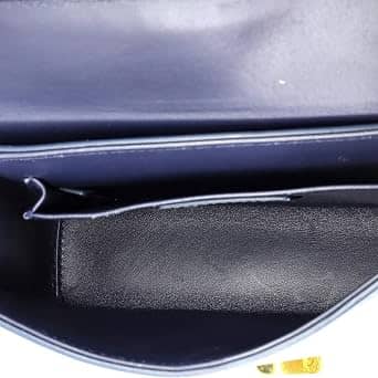 Dior 30 Montaigne Box Shoulder Bag Women's bags Navy Blue Unspecified Gold New