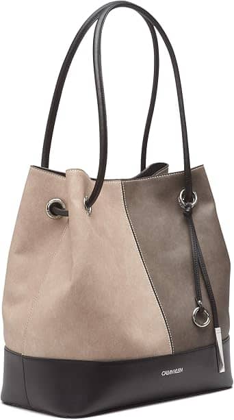 Calvin Klein Gabrianna Tote Women's bags Mini Gold Bubble Lamb New