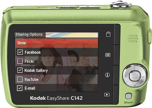 Kodak C142 Digital Cameras Red New Body Only