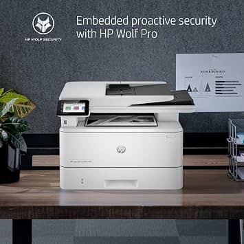HP New Version: HP+, LaserJet Pro 4101fdwe Printers Refurbished - Excellent