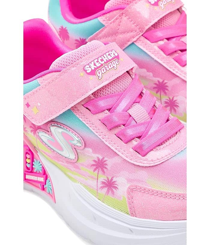 Skechers Garage Sneaker Pink Full Size Run New