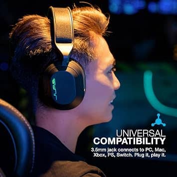 JLab Nightfall Headphones & Earbuds Black New