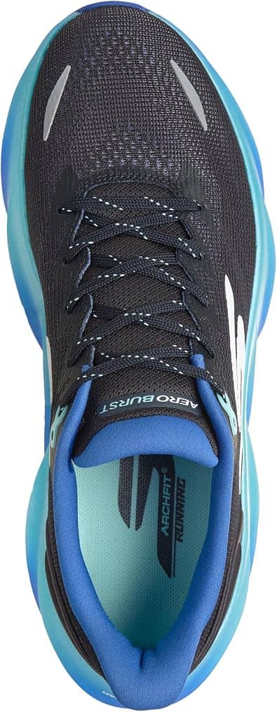 Skechers Aero Burst Sneaker Blue 13 New