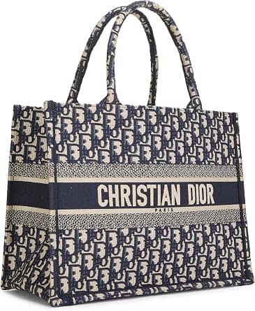 Dior Diorissimo Tote Women's bags Large Powder Pink Leather Silver New