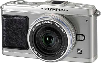 OM SYSTEM PEN E-P1 Digital Cameras Silver Used - Like New Body Only
