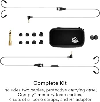 MEE audio MX2 PRO Headphones & Earbuds Black New