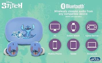 eKids Di-B18SH Headphones & Earbuds Deadpool New