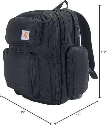 Carhartt Triple-Compartment Backpack Women's bags Black New