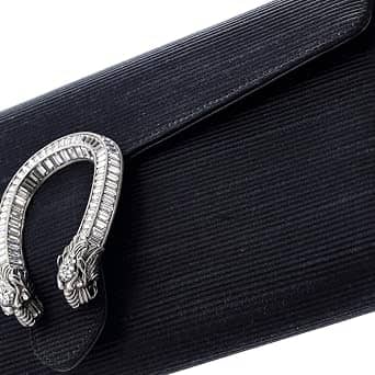 Gucci Dionysus Clutch Women's bags Unspecified Black Satin New