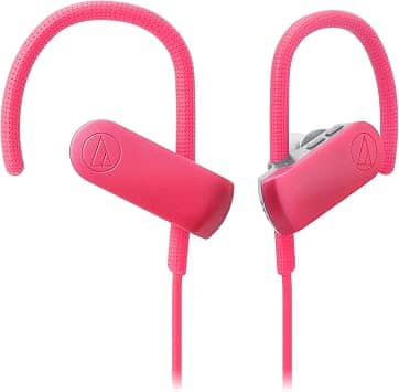 Audio-Technica ATH-SPORT50BTBK Headphones & Earbuds Pink New