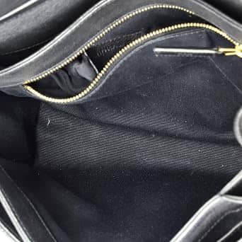 Saint Laurent Becky Shoulder Bag Women's bags Small Black Quilted Leather New