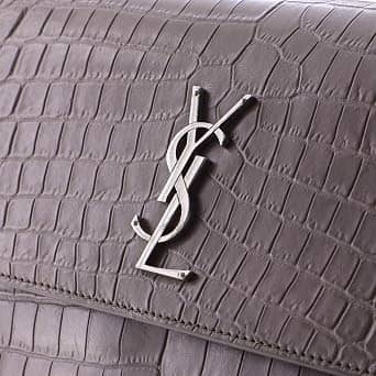 Saint Laurent Sunset Crossbody Women's bags Medium Unspecified Silver New
