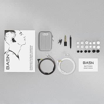 BASN Bmaster-2Pin Headphones & Earbuds Blue New