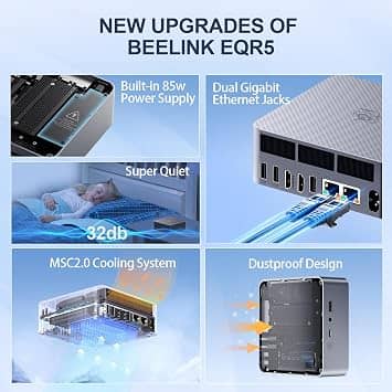 Beelink EQR5 5650U Computers New