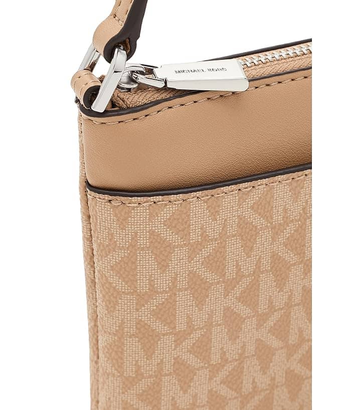 Michael Kors Jet Set Wristlet Women's bags Medium Brown Signature Logo New