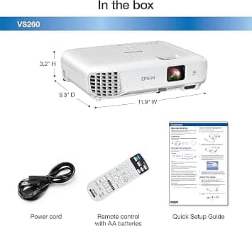 Epson VS260 Projectors Refurbished - Good