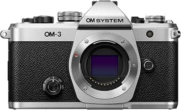 OM SYSTEM OM-3 Digital Cameras Silver New Body Only