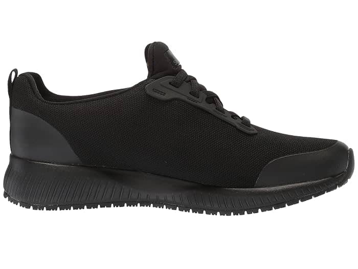 Skechers Work: Squad SR Sneaker Black Full Size Run New
