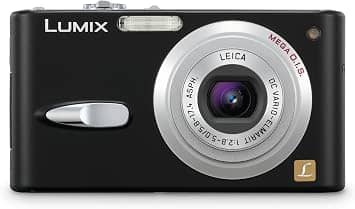 Panasonic DMC FX3K Digital Cameras Black New Body Only