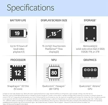 Microsoft Surface Laptop (2026 Computers 1TB 16GB New