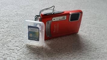 Olympus TG-320 Digital Cameras Blue New Body Only