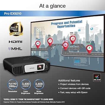 Epson EX9210 Projectors New
