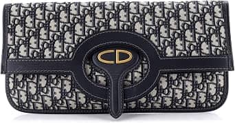 Dior Fold Clutch Women's bags Navy Blue New