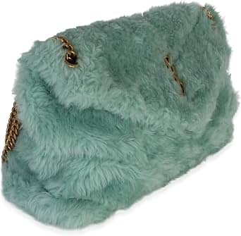 Saint Laurent Loulou Puffer Top Handle Women's bags Small Unspecified Shearling Gold New