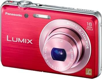 Panasonic DMC FH 8 Digital Cameras Red New Body Only