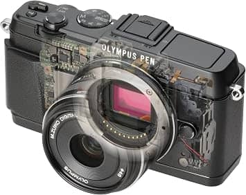 Olympus E-P5 Digital Cameras Silver New Body Only