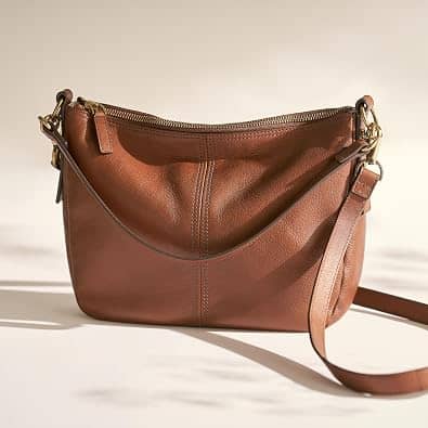 Fossil Jolie Crossbody Women's bags Small Black Leather New