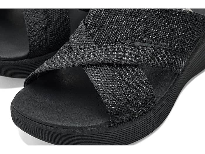 Skechers Parallel Lite Sneaker Black Full Size Run New