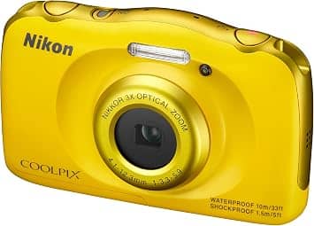 Nikon COOLPIX S33 Digital Cameras Yellow New Body Only