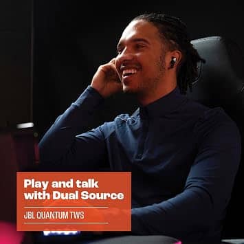 JBL Quantum TWS Headphones & Earbuds Black New