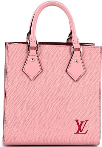 Louis Vuitton Sac Plat Tote Women's bags GM Black Epi Leather New